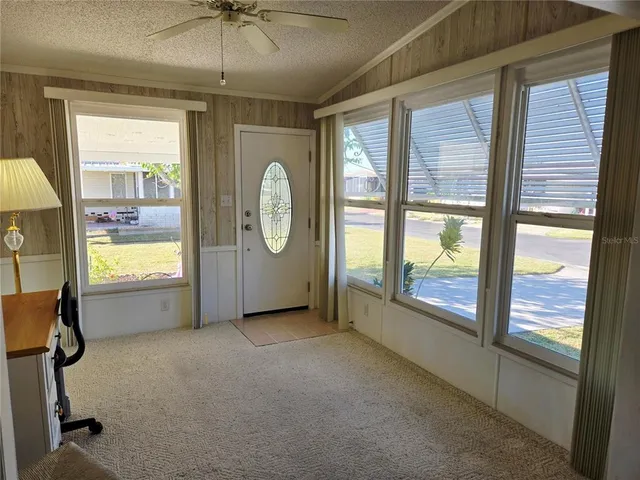 a view of workspace with fan