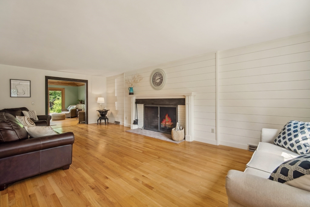 108 Berwick Road Longmeadow, MA 01106 - Photo 12 of 42 a living room with furniture and a fireplace