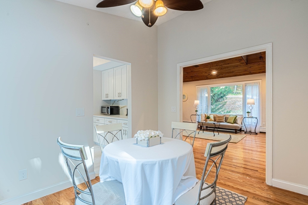 57 Town Farm Road Brookfield, MA 01506 - Photo 22 of 38 a view of a dining room with furniture window and outside view