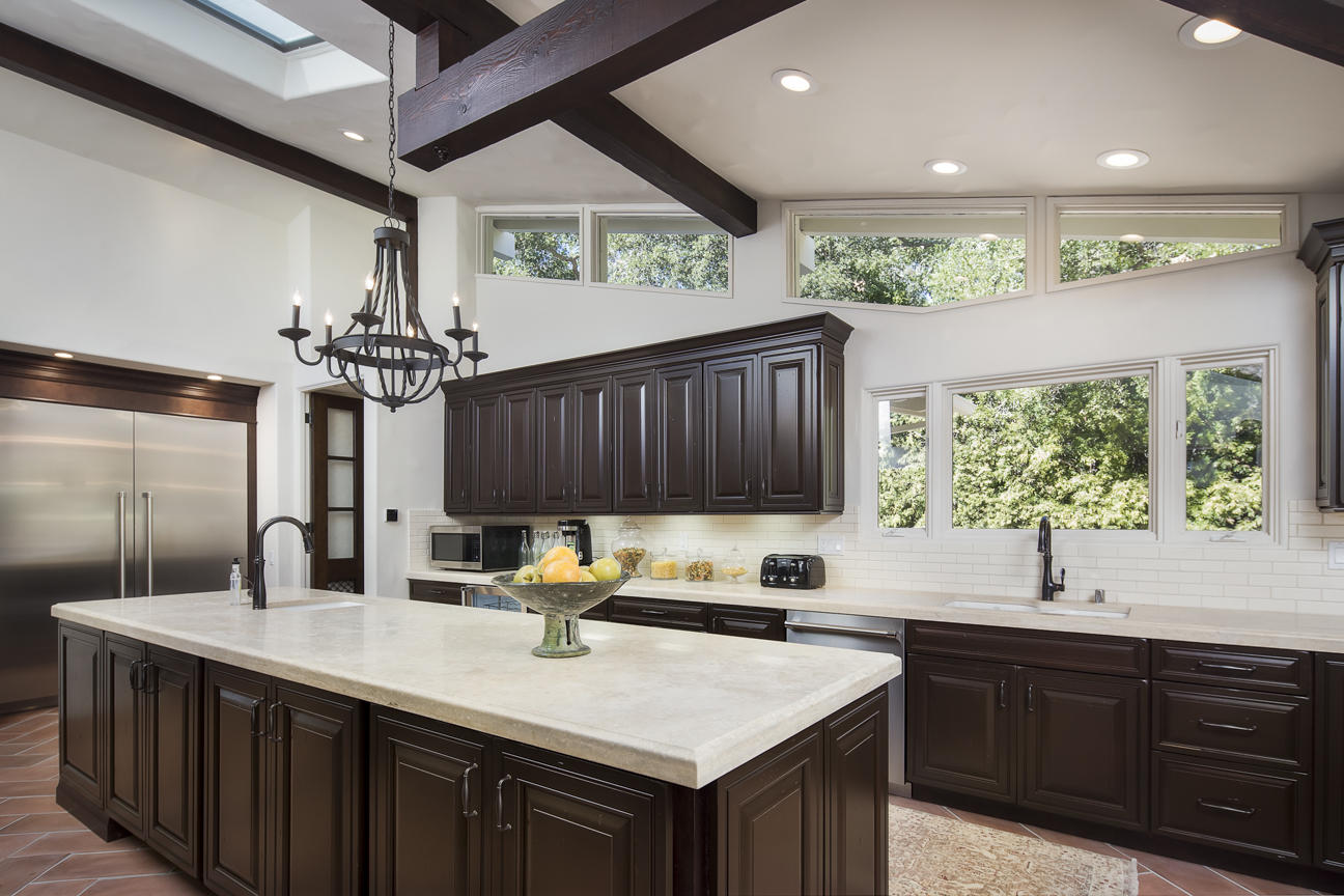 815 Ashley Road Montecito, CA 93108 - Photo 8 of 22 a kitchen with a sink cabinets and window