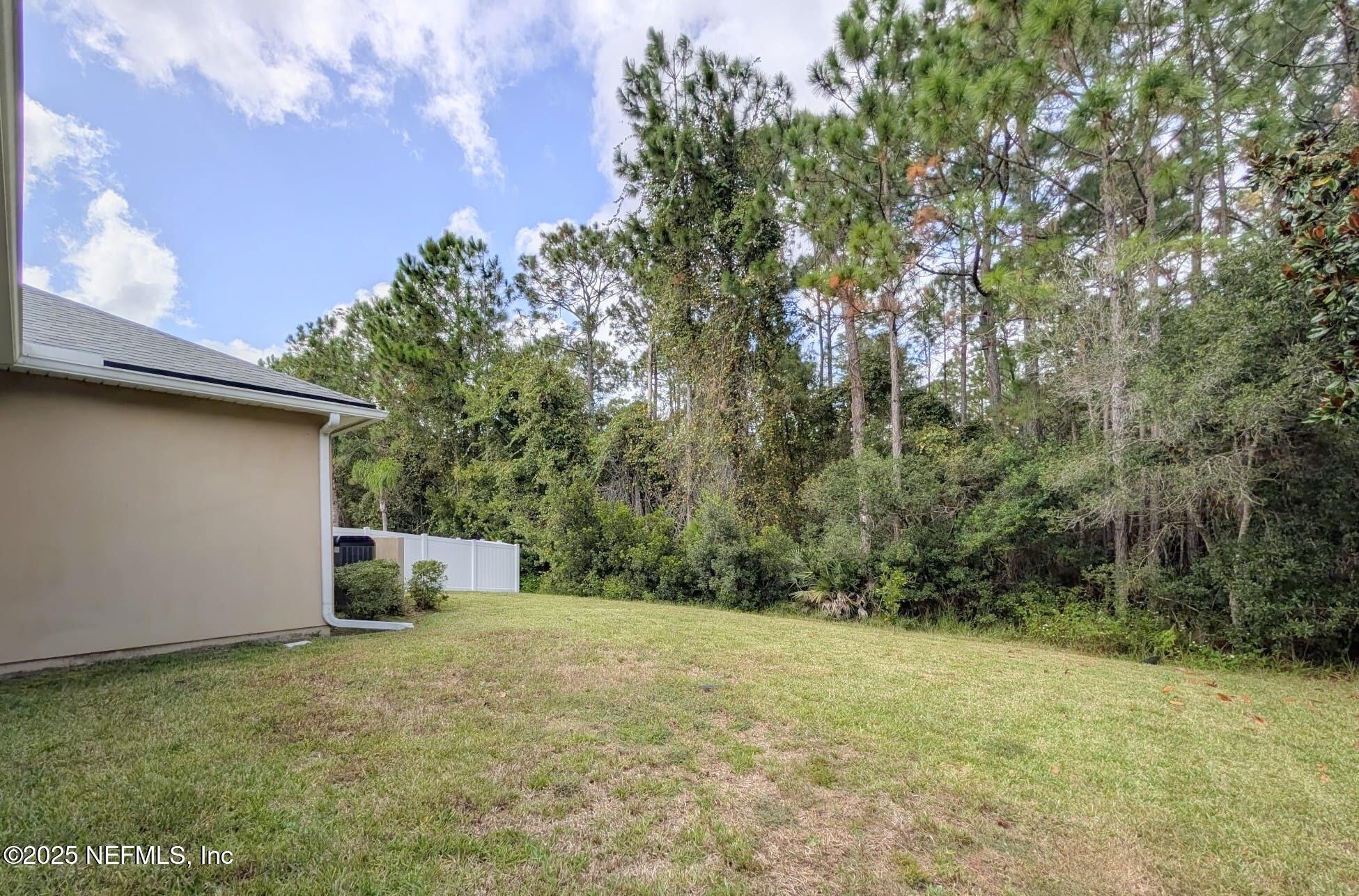5871 Brush Hollow Road Jacksonville, FL 32258 - Photo 25 of 40 a backyard of a house with lots of green space