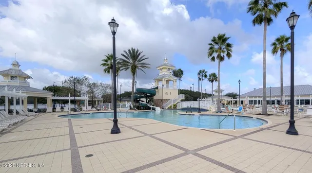 a view of outdoor space with seating area and entertaining space