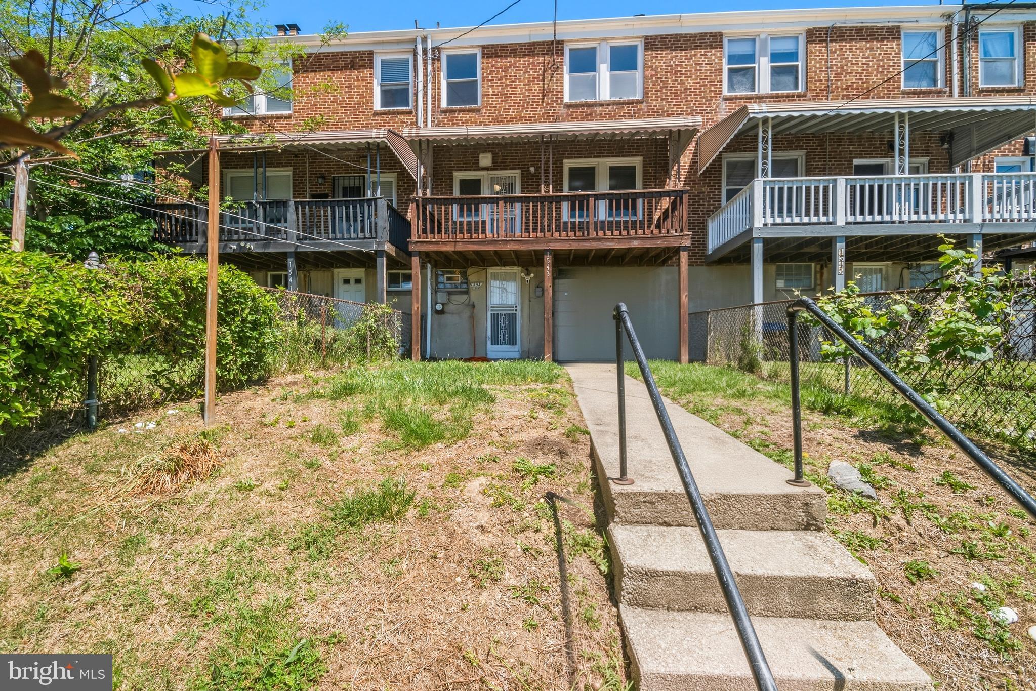 1543 Sheffield Road Baltimore, MD 21218 - Photo 28 of 28 Yard and rear view of the home
