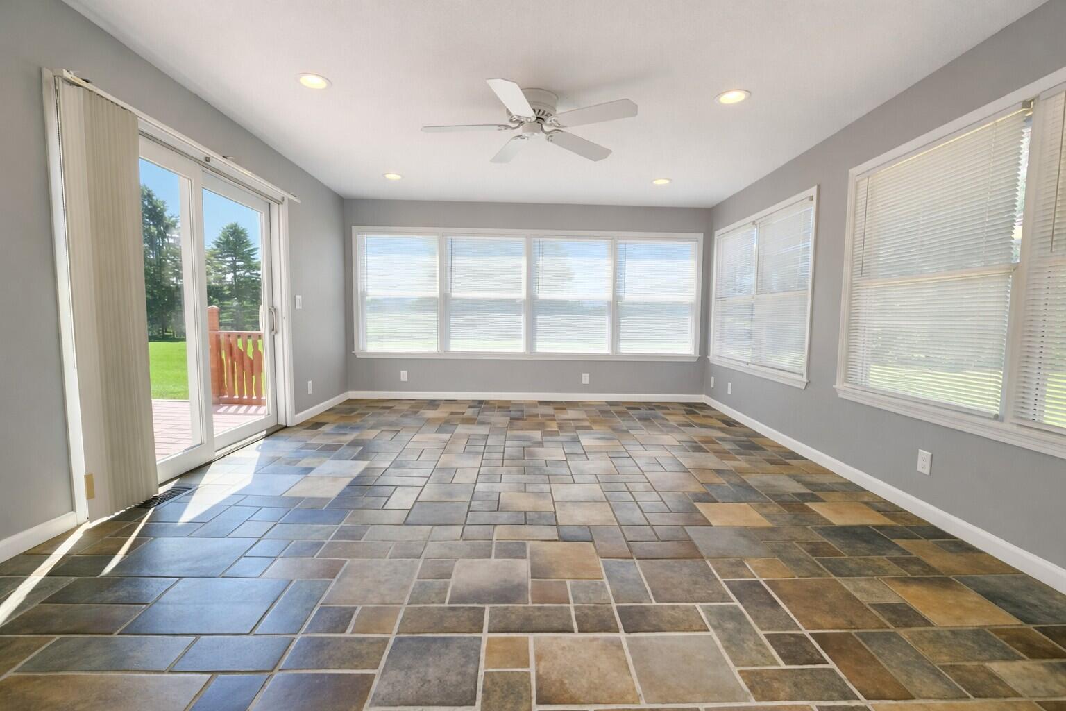 6640 Wolf Lake Road Jackson, MI 49201 - Photo 8 of 22 sunroom/dining/family