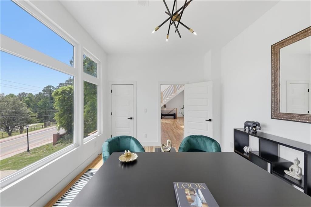 4107 Danforth Road Southwest Atlanta, GA 30331 - Photo 7 of 64 a living room with furniture and a large window