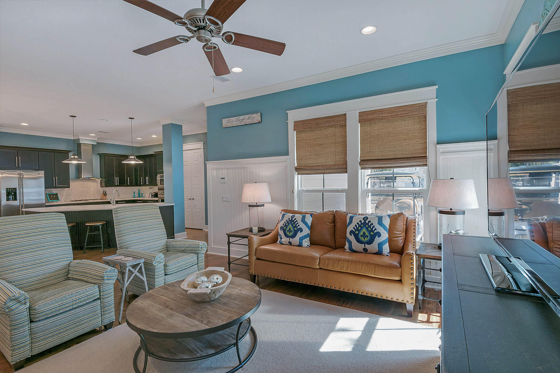 379 East Royal Fern Way Santa Rosa Beach, FL 32459 - Photo 16 of 53 a living room with furniture and a large window