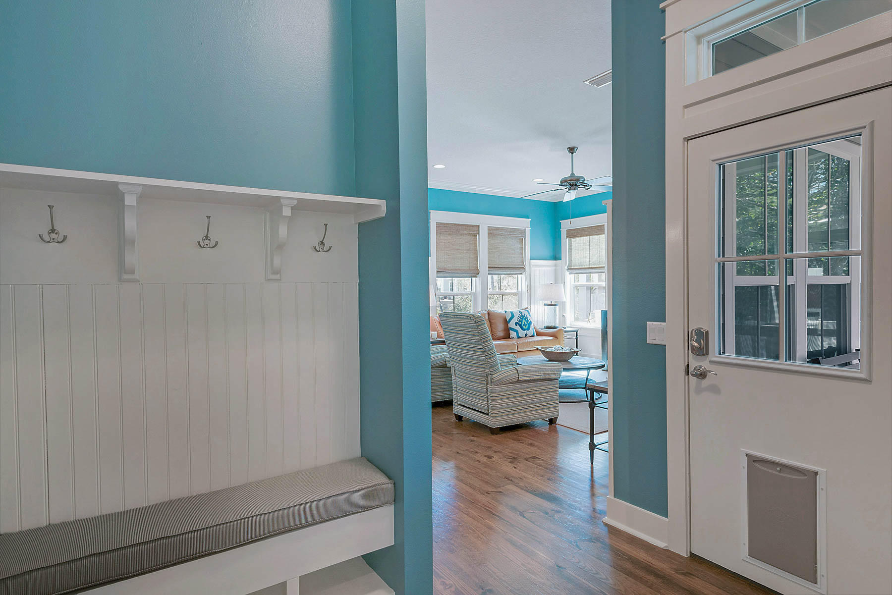 379 East Royal Fern Way Santa Rosa Beach, FL 32459 - Photo 30 of 53 a living room with furniture and a wooden floor