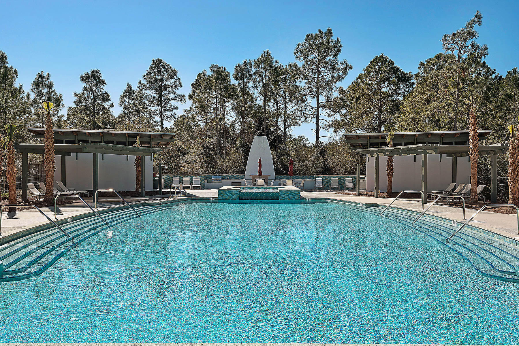 379 East Royal Fern Way Santa Rosa Beach, FL 32459 - Photo 51 of 53 a view of a swimming pool with lounge chair