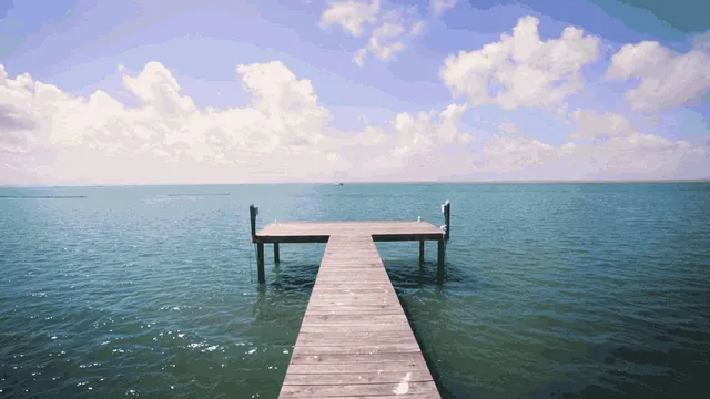 a view of a terrace with sky view