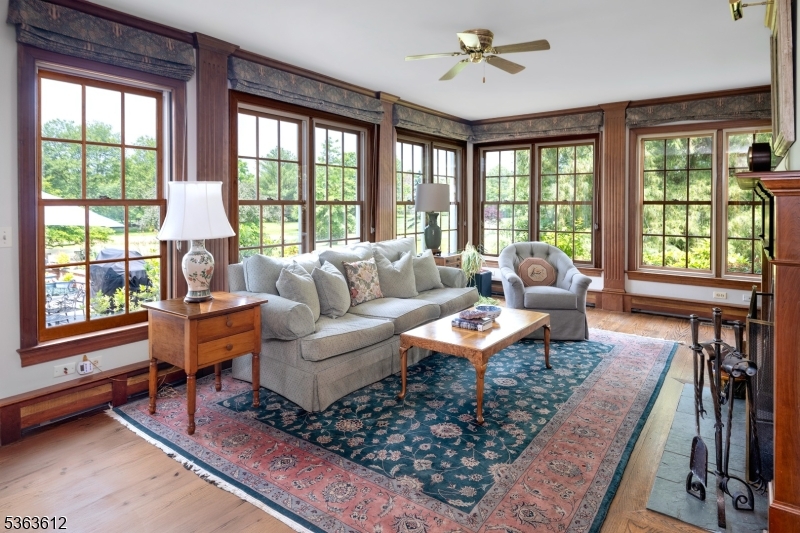 122 Bedens Brook Road Skillman, NJ 08558 - Photo 16 of 47 a living room with furniture and a large window