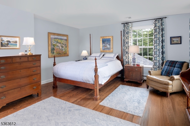 122 Bedens Brook Road Skillman, NJ 08558 - Photo 21 of 47 a bedroom with a bed and a couch