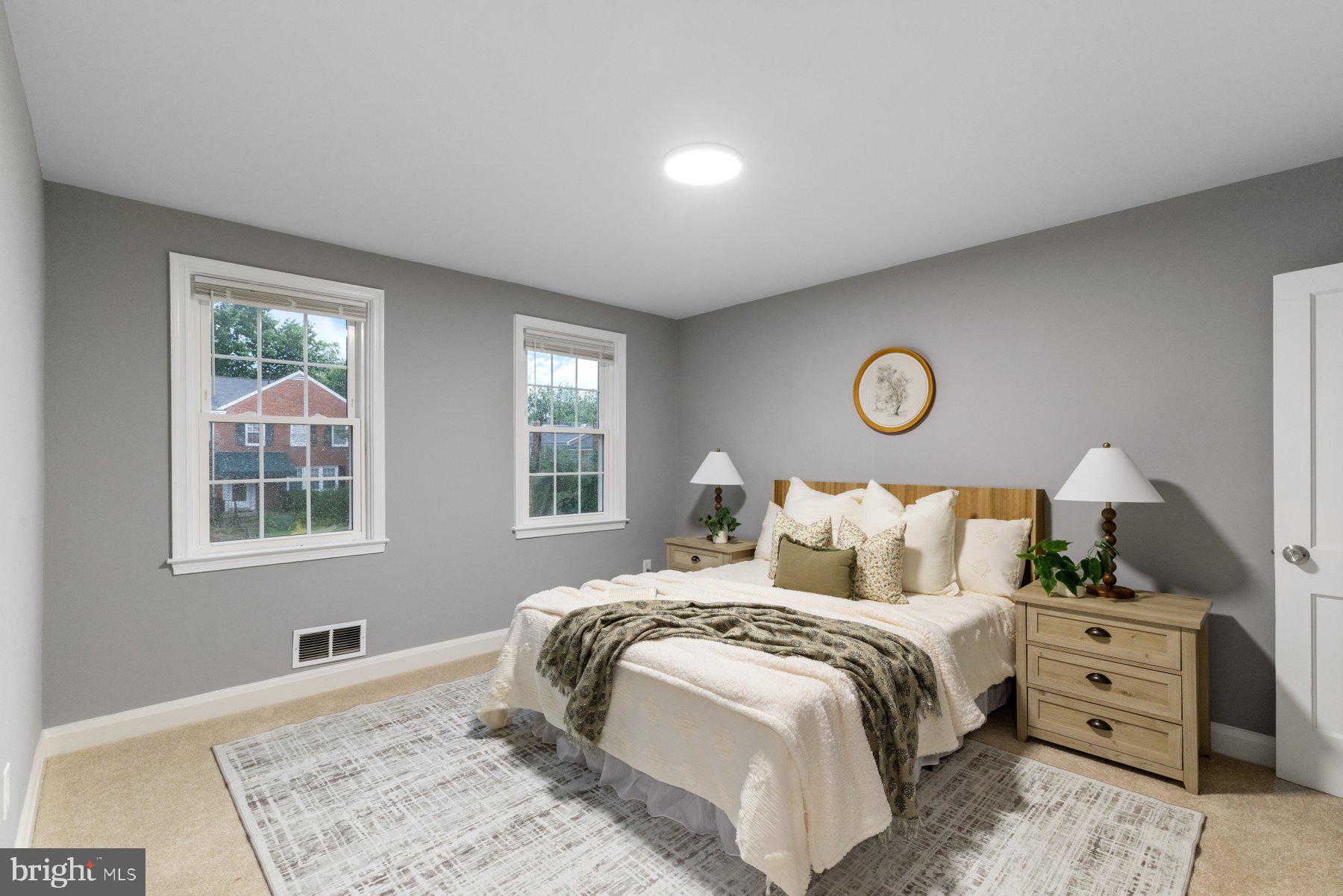 1579 Dellsway Road Towson, MD 21286 - Photo 11 of 33 a bedroom with a bed and a window