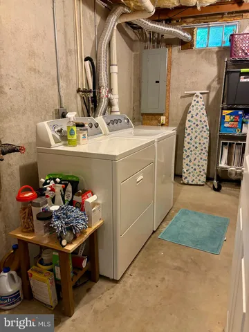 a view of storage utility room