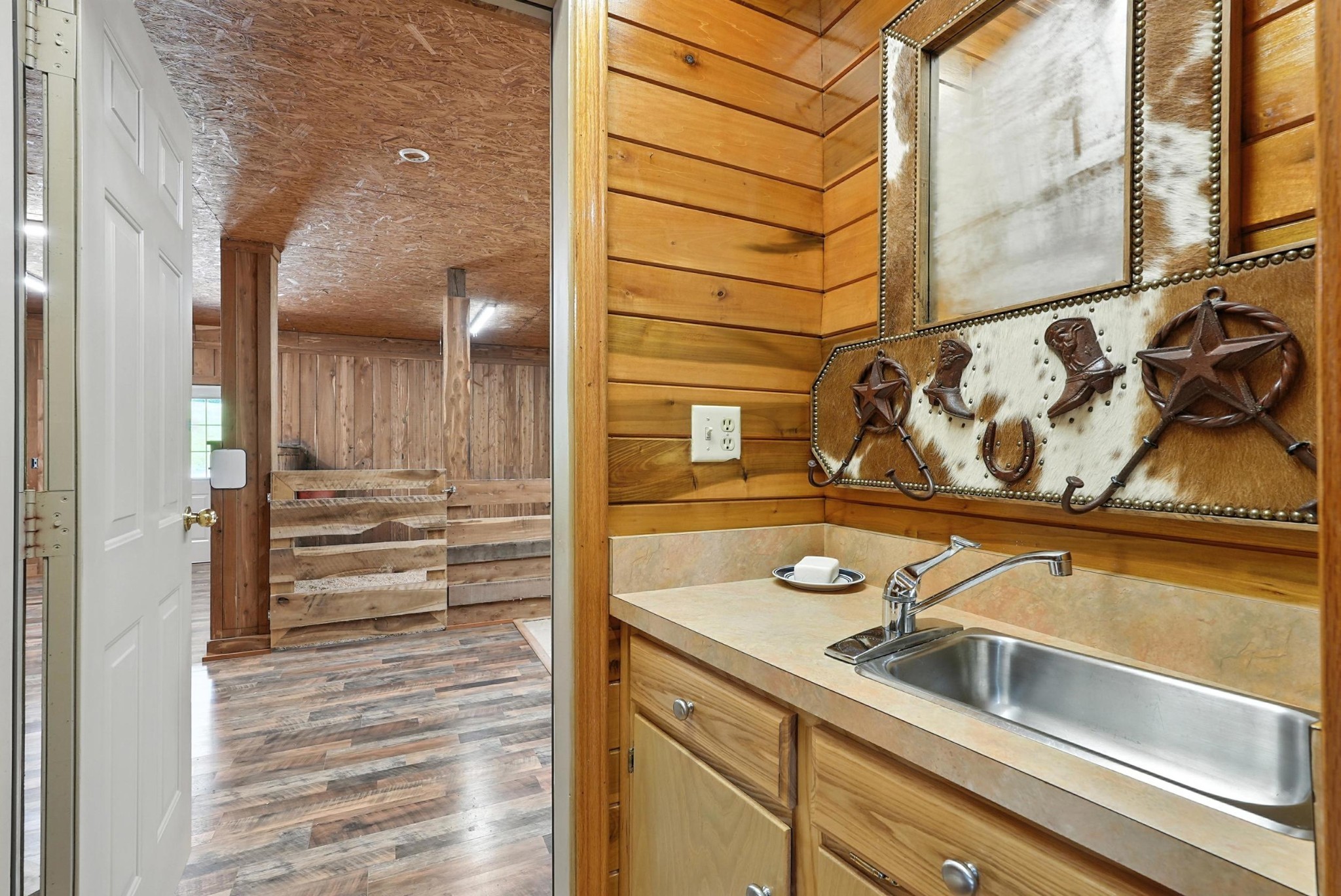 1880 Clydeton Road Waverly, TN 37185 - Photo 53 of 85 a bathroom with a sink and mirror