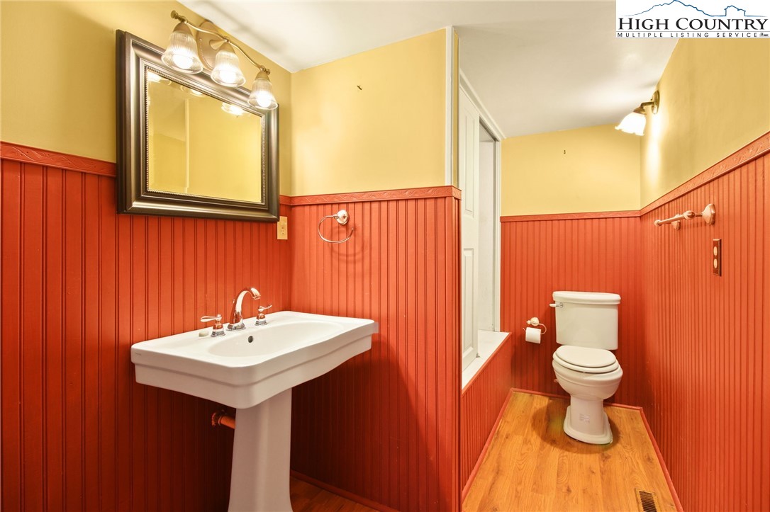 2166 George Hayes Road Boone, NC 28607 - Photo 31 of 50 a bathroom with a sink and mirror