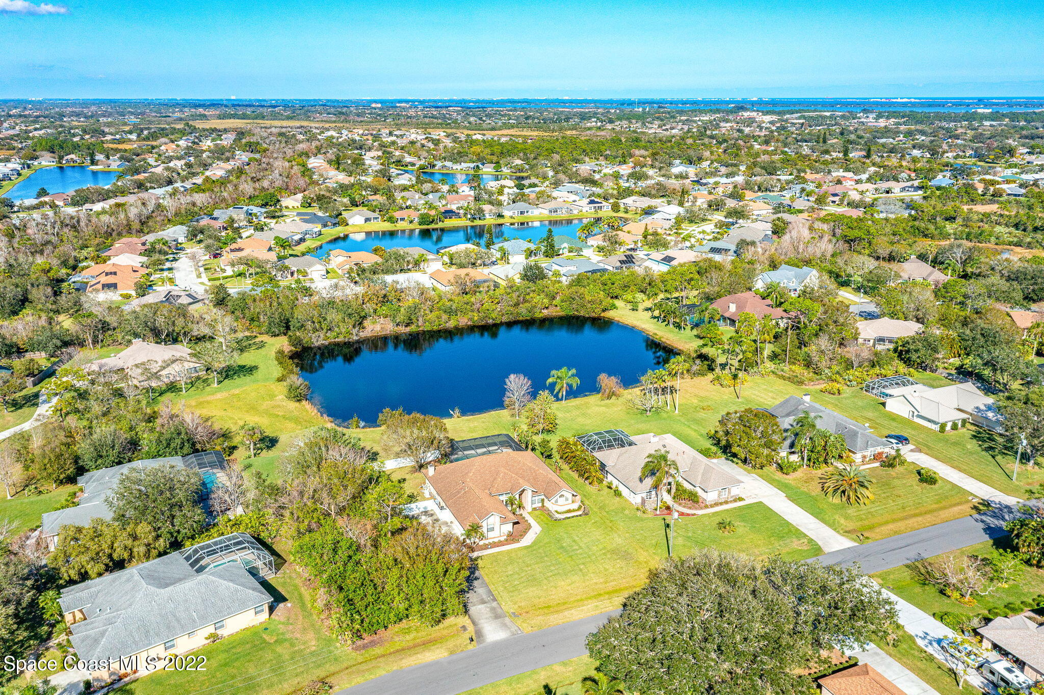 4668 Canard Road Melbourne, FL 32934 - Photo 25 of 29 a view of city and ocean