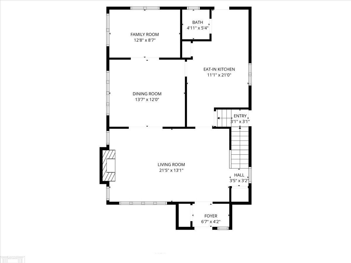 975 Fisher Road Grosse Pointe, MI 48230 - Photo 51 of 54 1st Floor Plan