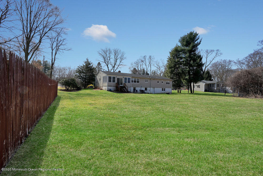 13 Hill Road Lincroft, NJ 07738 - Photo 43 of 44 EXPANSIVE BACK YARD