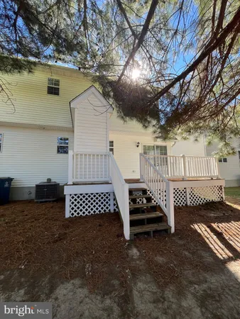 a view of outdoor space and deck