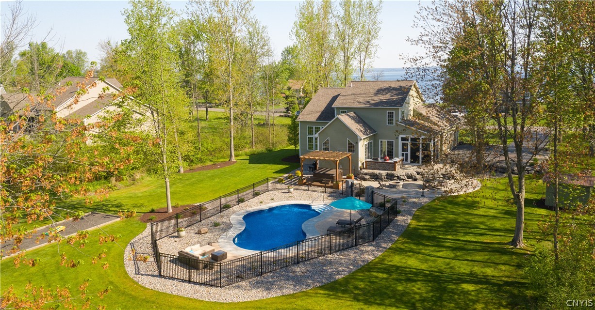 125 Mallard Bay Sullivan, NY 13037 - Photo 4 of 49 On a 3+ Acre lot, in-ground salt water pool, pond,