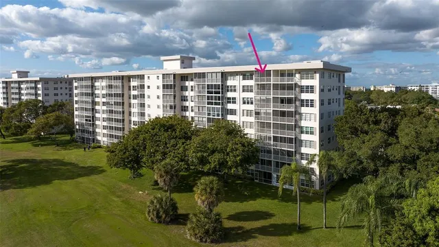 a front view of a building