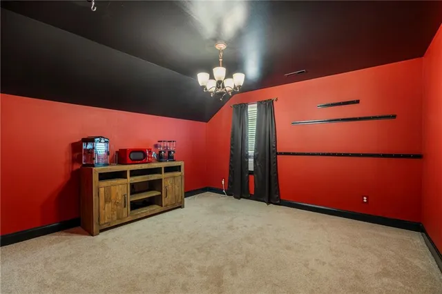 a view of backyard of house