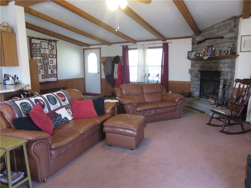 206 Sunbury Road Slippery Rock, PA 16057 - Photo 7 of 24 A true great room with open floor plan and vaulted ceilings!
