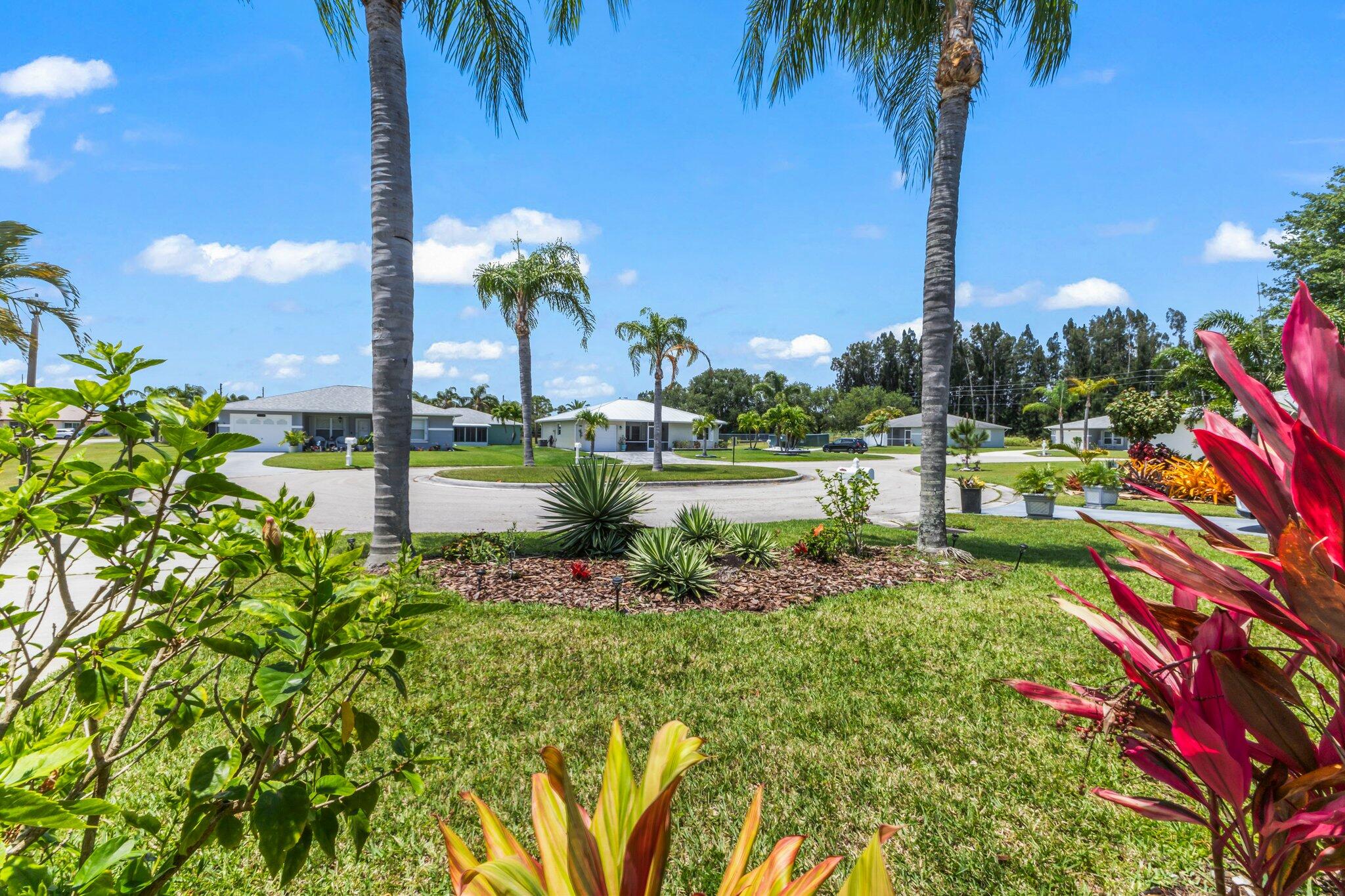 5712 Spindle Place Fort Pierce, FL 34982 - Photo 29 of 35 a view of a park with palm trees