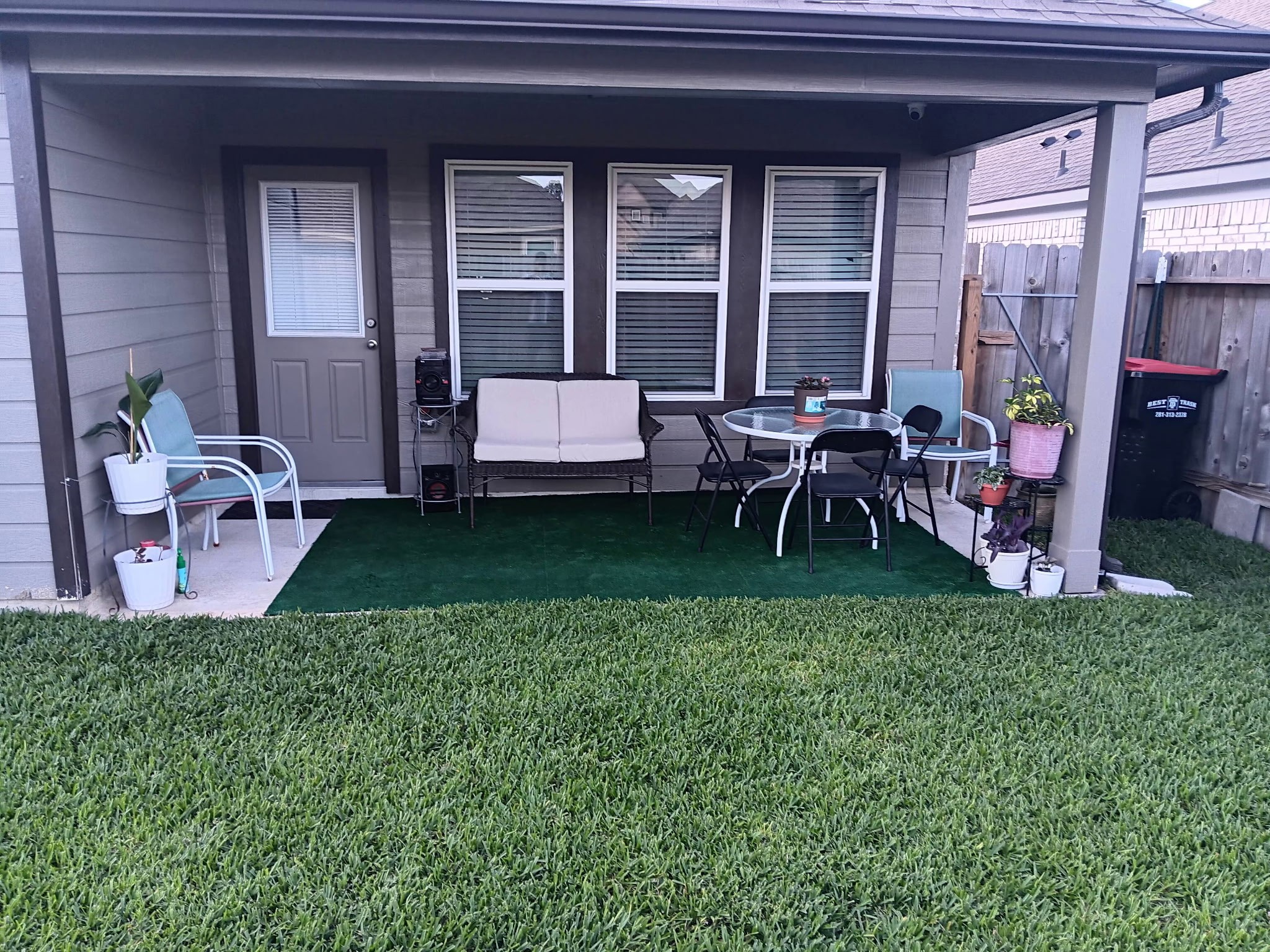 4326 Wyanngate Drive Spring, TX 77373 - Photo 26 of 29 Back Yard View