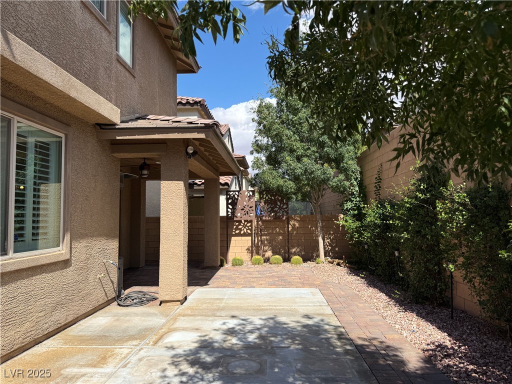 340 Mezzaforte Street Henderson, NV 89011 - Photo 22 of 39 View of fenced backyard