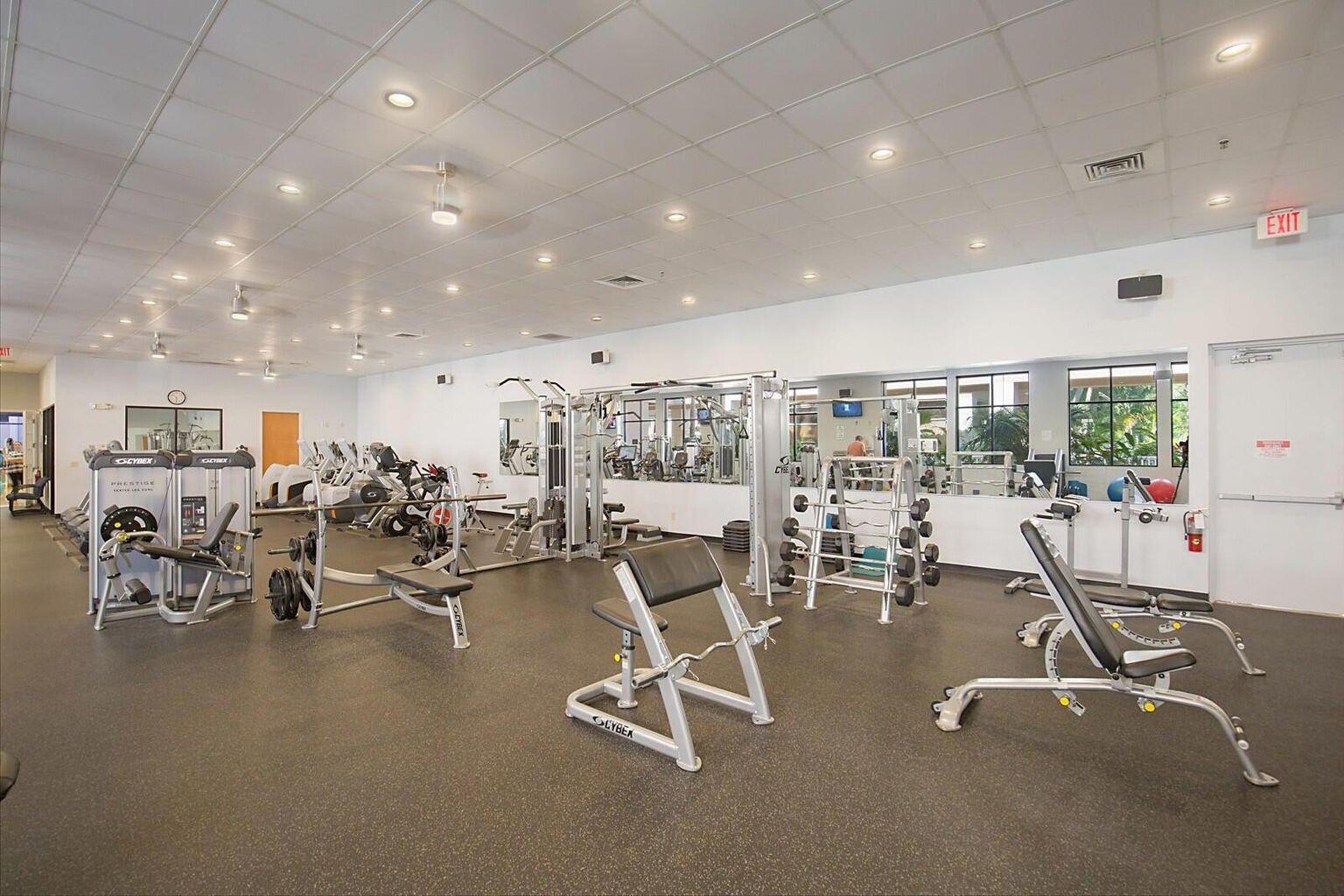 10982 Ravel Court Boca Raton, FL 33498 - Photo 34 of 44 a view of a room with gym equipment