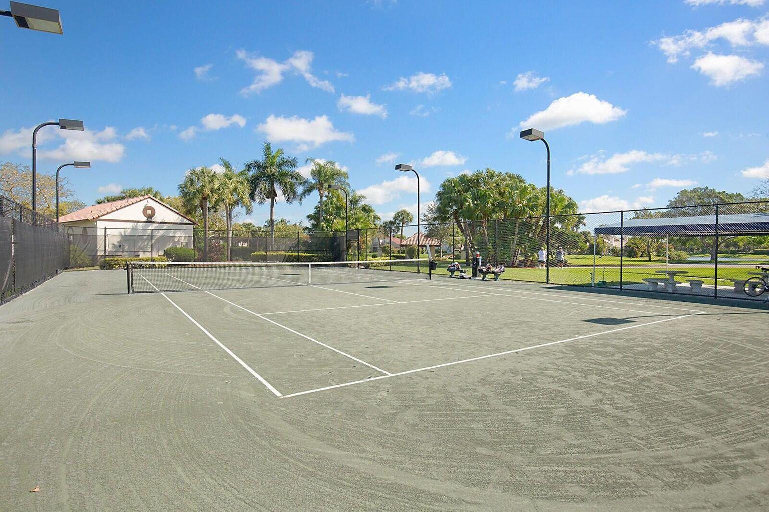 10982 Ravel Court Boca Raton, FL 33498 - Photo 36 of 44 a view of a tennis court