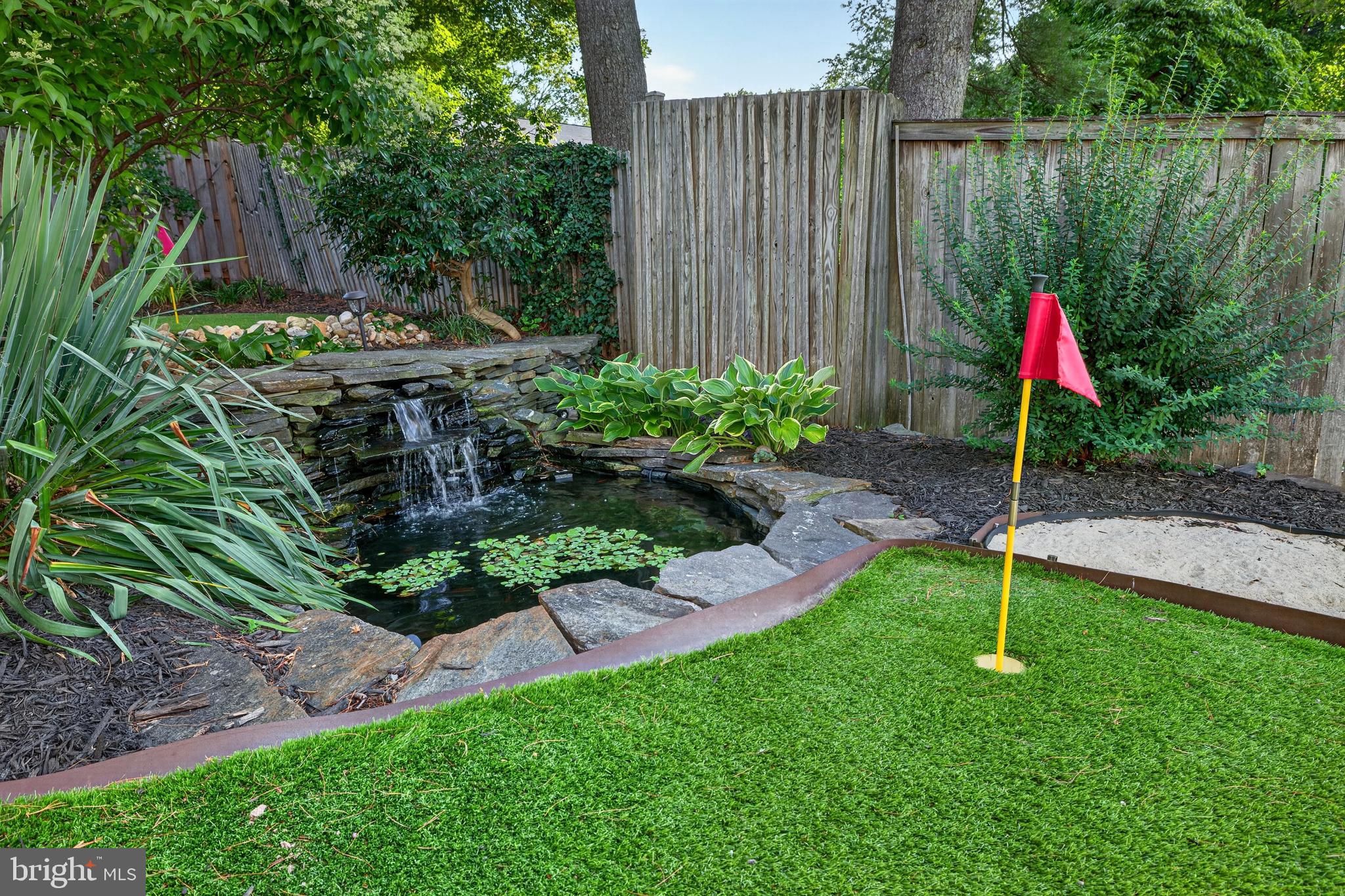 7901 Laural Valley Way Springfield, VA 22153 - Photo 49 of 53 A fish pond, ready to go!