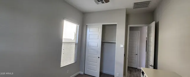 a view of hallway with window