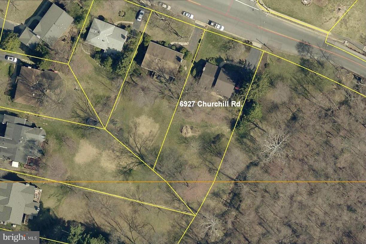 6927 Churchill Road McLean, VA 22101 - Photo 11 of 15 Aerial Imagery (courtesy of fairfaxcounty.gov)