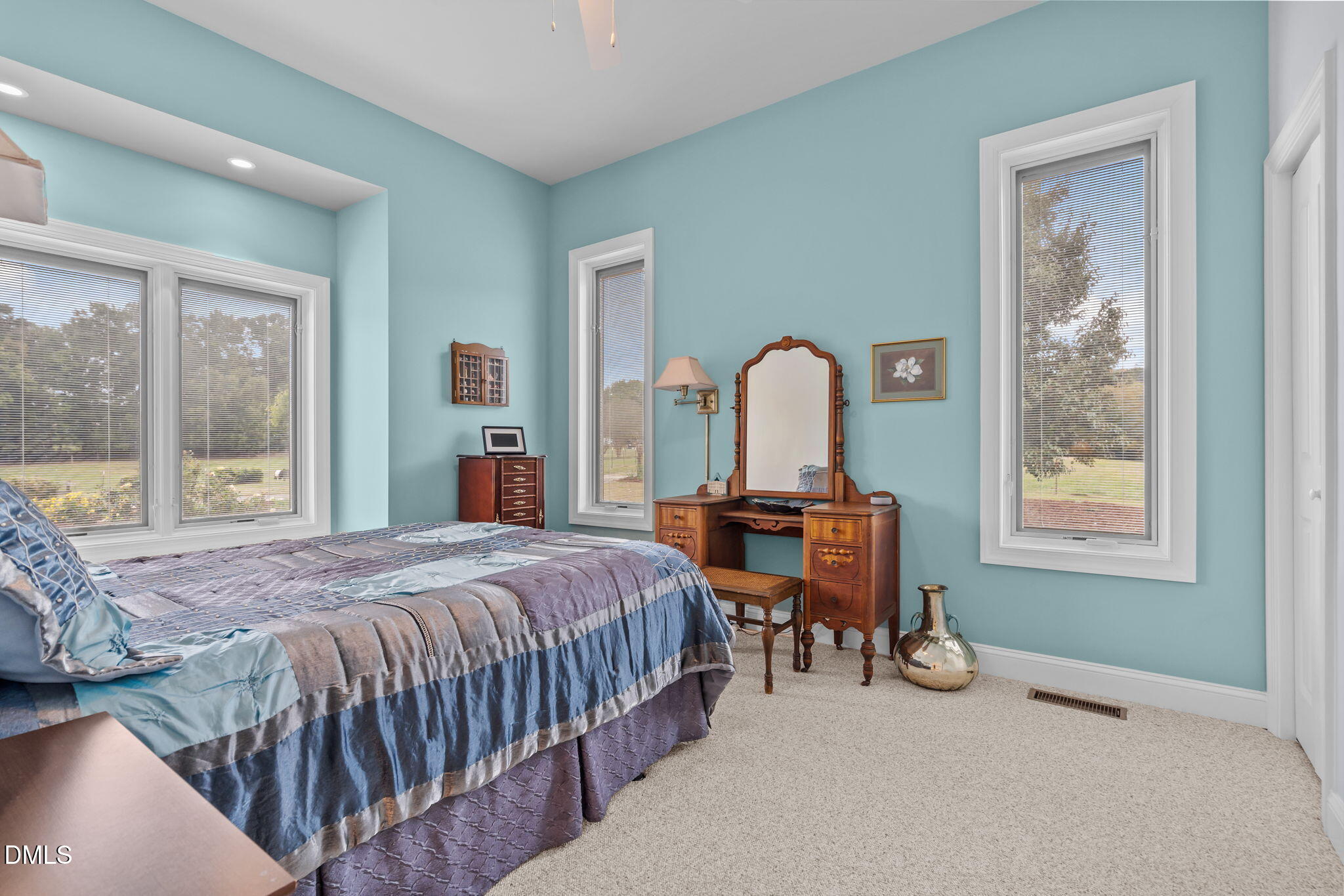 287 Herbie Road Carthage, NC 28327 - Photo 23 of 53 a bedroom with a bed and a table