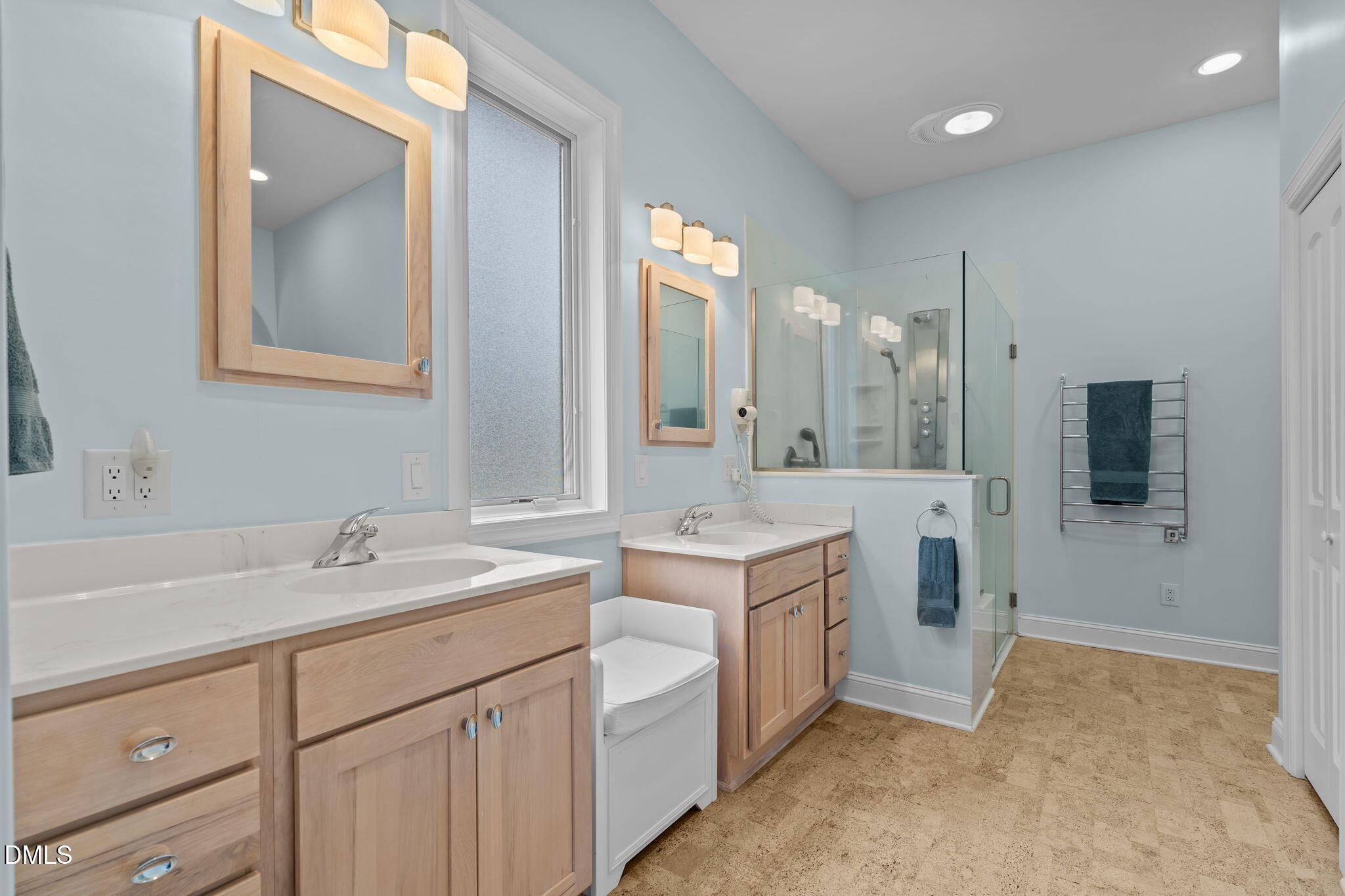 287 Herbie Road Carthage, NC 28327 - Photo 31 of 53 a spacious bathroom with a sink a mirror and a shower