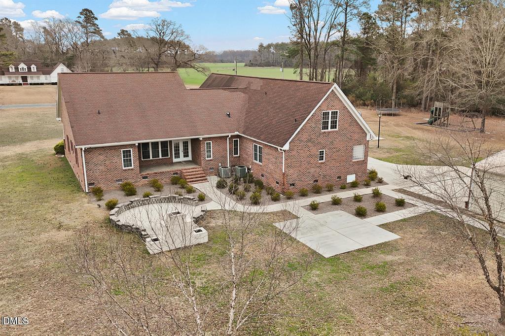 2751 Buie - Philadelphus Road Pembroke, NC 28372 - Photo 25 of 30 an aerial view of a house with table and chairs