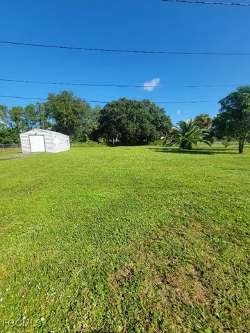 a view of yard with outdoor space
