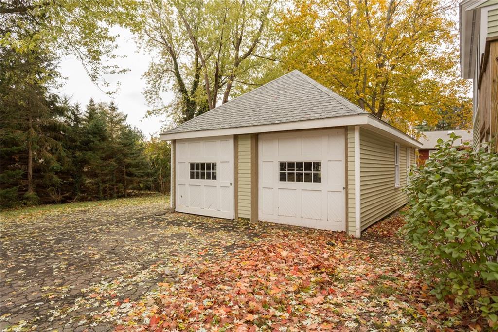 53 Long Sands Road York, ME 03909 - Photo 4 of 34 A close-up of the garage which has...