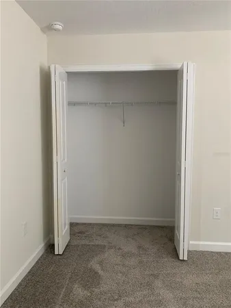 an empty room with a empty space
