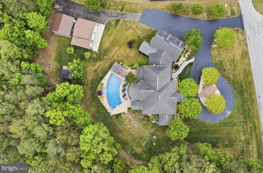 4100 Hidden Creek Road Port Republic, MD 20676 - Photo 4 of 99 Bird's eye aerial shows the proximity of buildings