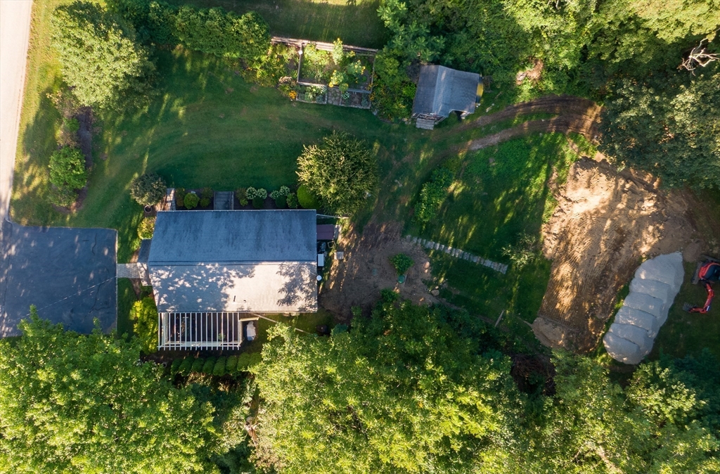 298 Torrey Road Southbridge, MA 01550 - Photo 32 of 40 an aerial view of a house with a yard