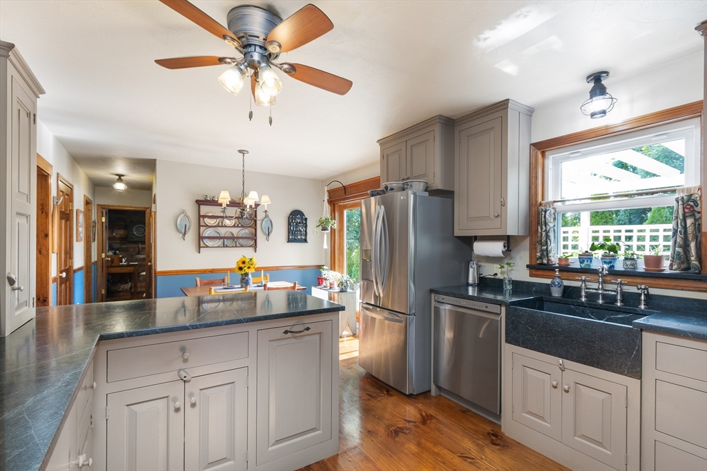 298 Torrey Road Southbridge, MA 01550 - Photo 5 of 40 a kitchen with refrigerator and window