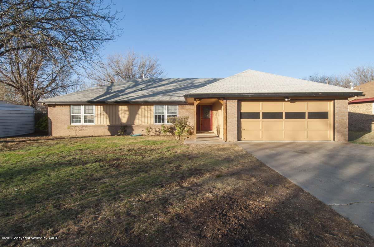 2821 Porter Drive Amarillo, TX 79110 - Photo 1 of 32 FRONT VIEW 2