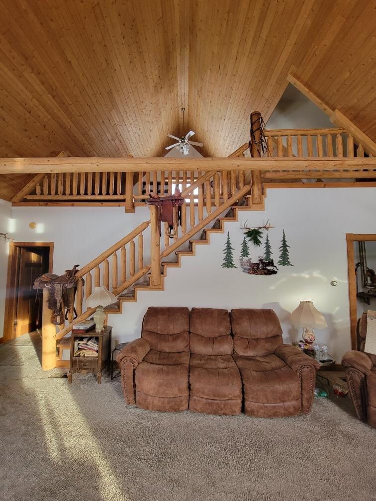 9901 Bolton Road Posen, MI 49776 - Photo 41 of 60 Stairway to loft