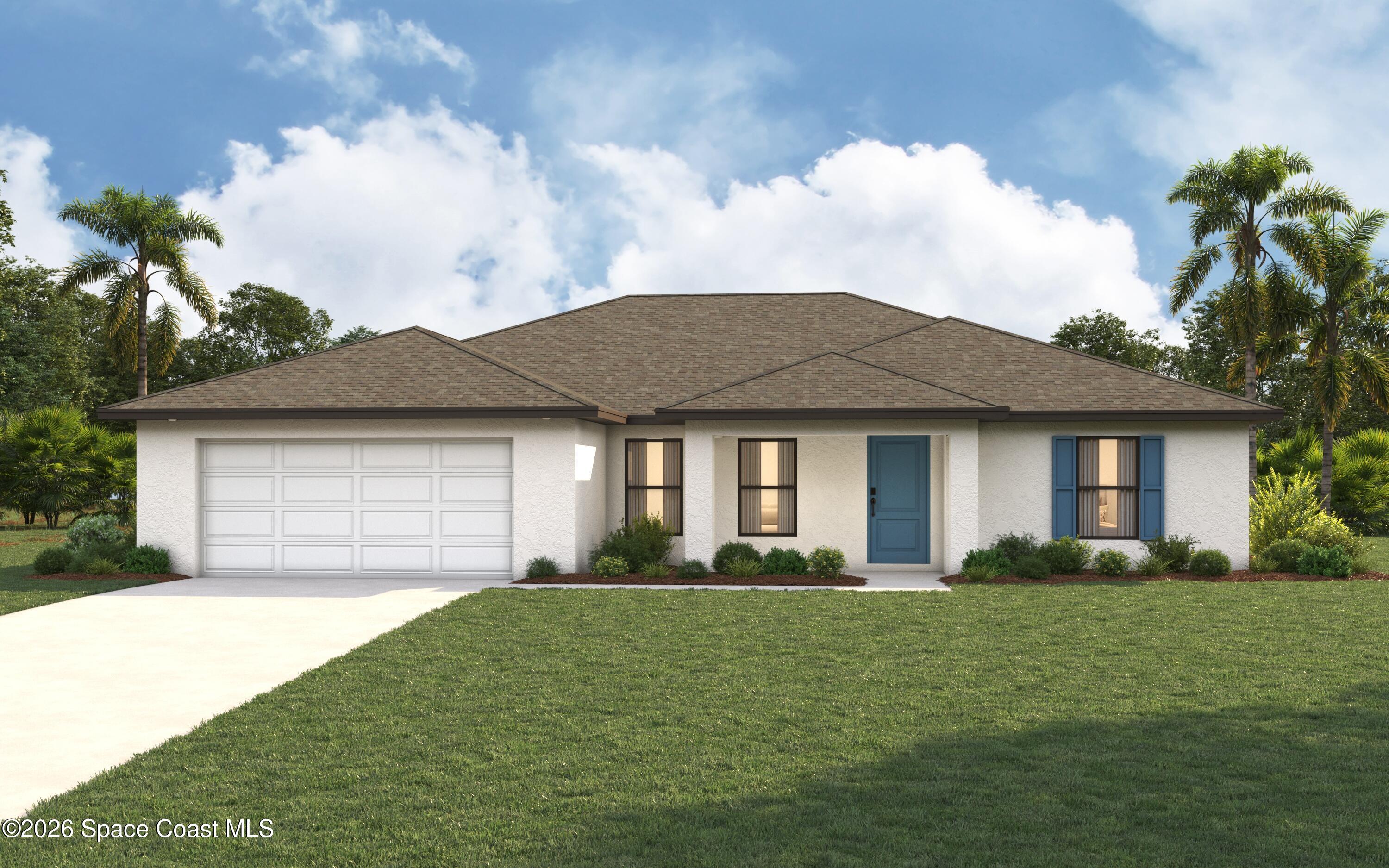 St. Augustine Elevation Rendering