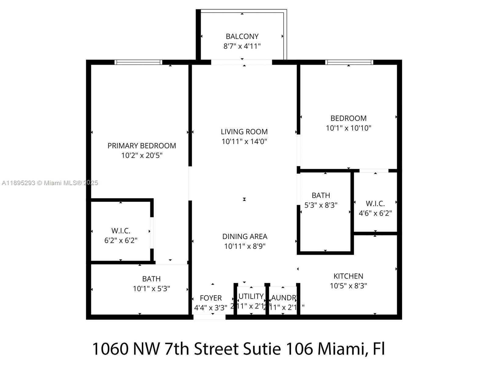 1060 Northwest 7th Street, Unit 106 Miami, FL 33136 - Photo 26 of 26