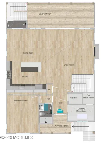 a picture of a bathroom with a sink and mirror