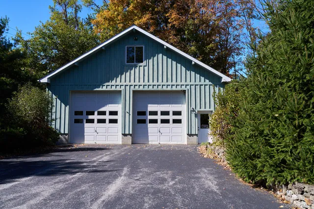 a view of a car garage